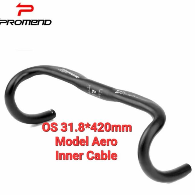 Jual NEWPRODUK PROMEND DROPBAR HANDLEBAR AERO OS 31.8MM 420MM DROP