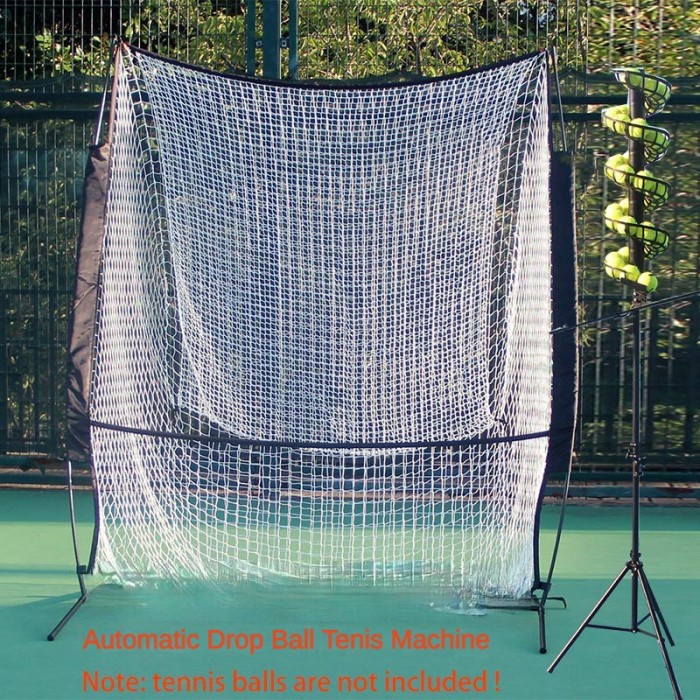 Jual Tennis Automatic Drop Ball Machine Practice Jaring Net Latihan