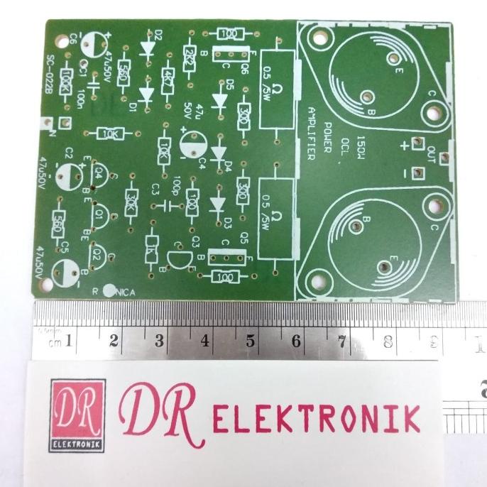 Jual Baru PCB Power ampli amplifier OCL 150w 150 watt wat mono Ronica