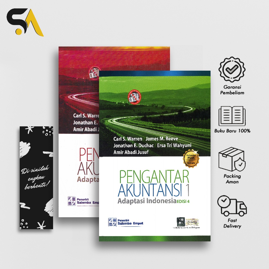 Jual Paket Pengantar Akuntansi 1 Dan 2 ( Adaptasi Indonesia ) Edisi 4 ...