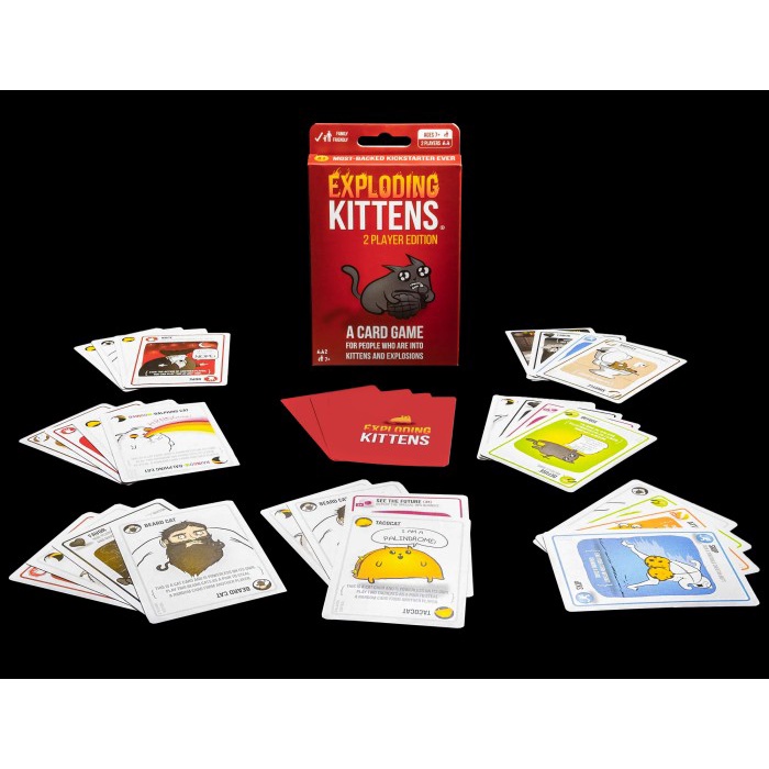 Jual Exploding Kittens - 2 Players Edition ( Original ) Board Game ...