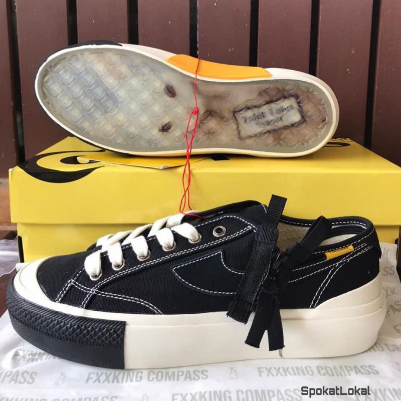 Jual Sepatu Compass Fxxking Rabbits Fr2 V1 Proto Low Size 40, 41