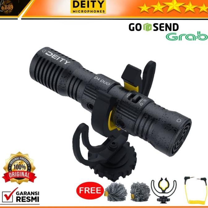 Deity V-Mic D4 Mini Microfoon On-Camera Microfoon Hoofd Mic TRS 3.5 MM voor Vlog Video Studio DSLR Camera smartphone