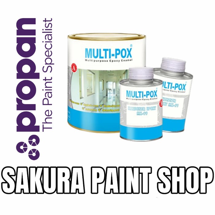 Jual Baru Propan Multipox Mx 99 Cat Epoxy 1ltset Shopee Indonesia 8186