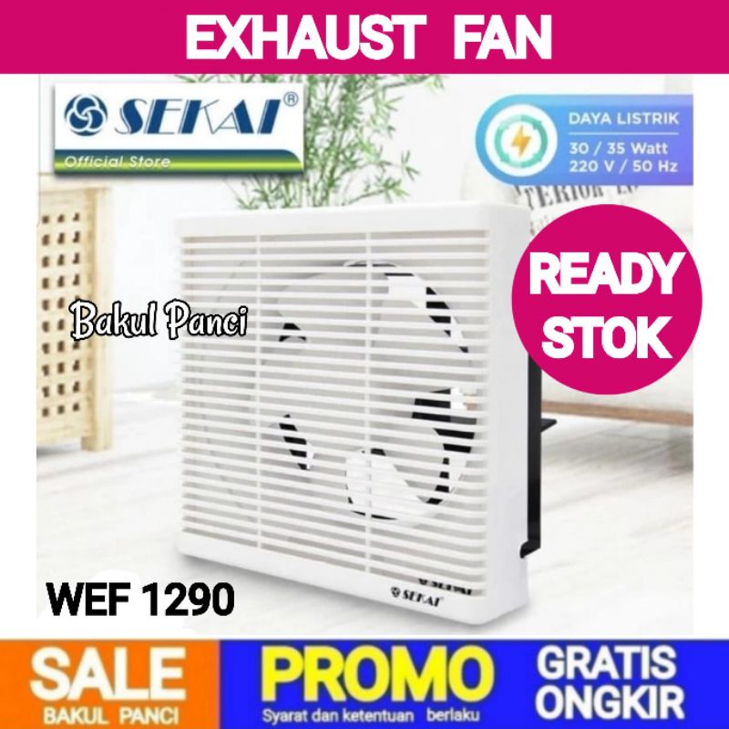 Jual Sekai Kipas Angin Exhaust Dinding Wef Exhaust Wall Fan Inch Shopee Indonesia