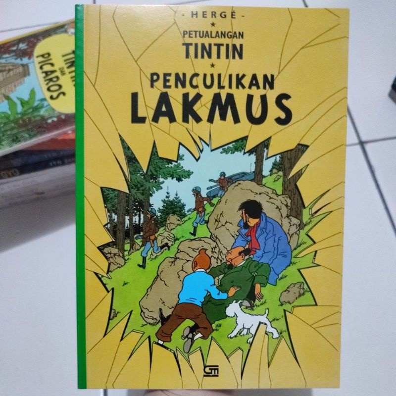 Jual Komik Berwarna Tintin By Herge Original Preloved Book Shopee