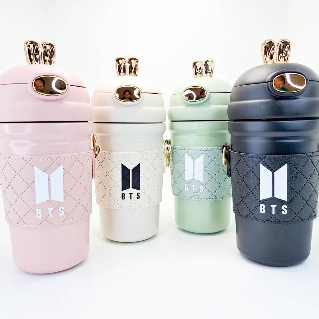 Jual Tumblr Rabbit Kpop Botol Minum Stainless Steel BTS Blackpink Free ...