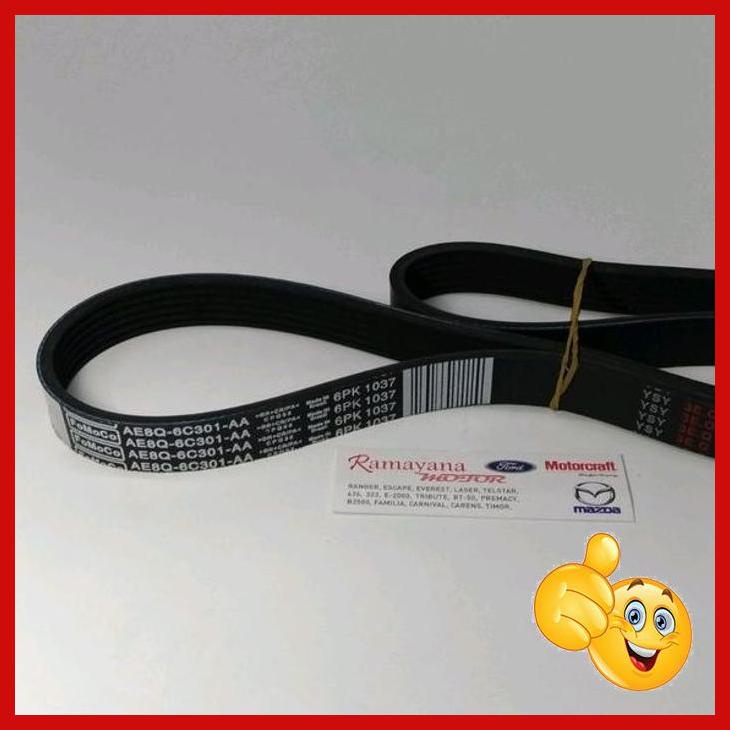 Jual TALI KIPAS VBELT DRIVE BELT FAN BELT FORD FIESTA OEM [RY] Shopee