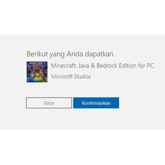 Jual Minecraft Windows 10 Edition - Redeem Code Original Pc (Key Code ...