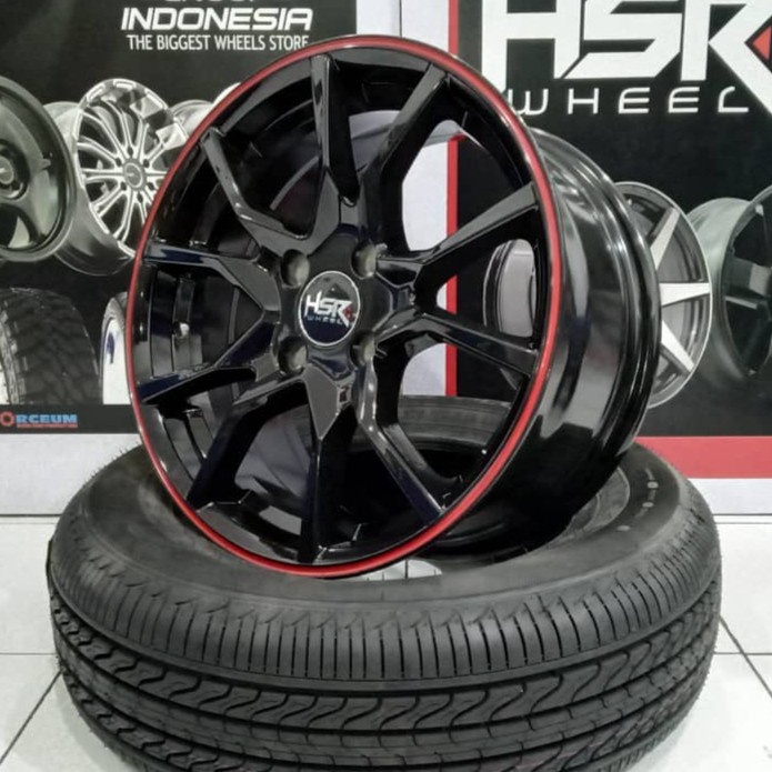 Jual Velg Mobil Racing Hsr Ring 15X7 Pcd 4X100 Et42 Type Misato Star