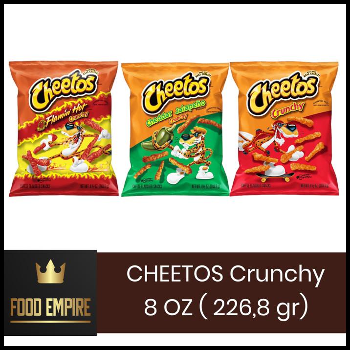 Jual Cheetos Crunchy 8 Oz Cheddar Jalapeno Flamin Hot Shopee Indonesia