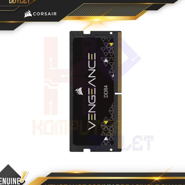 Corsair Vengeance SODIMM 16GB  1x16GB  DDR4 2400MHz CL16 Geheugen Voor Laptops Ondersteunt 6e Generatie Intel Core I5 En I7 Processors Zwart 2852362360