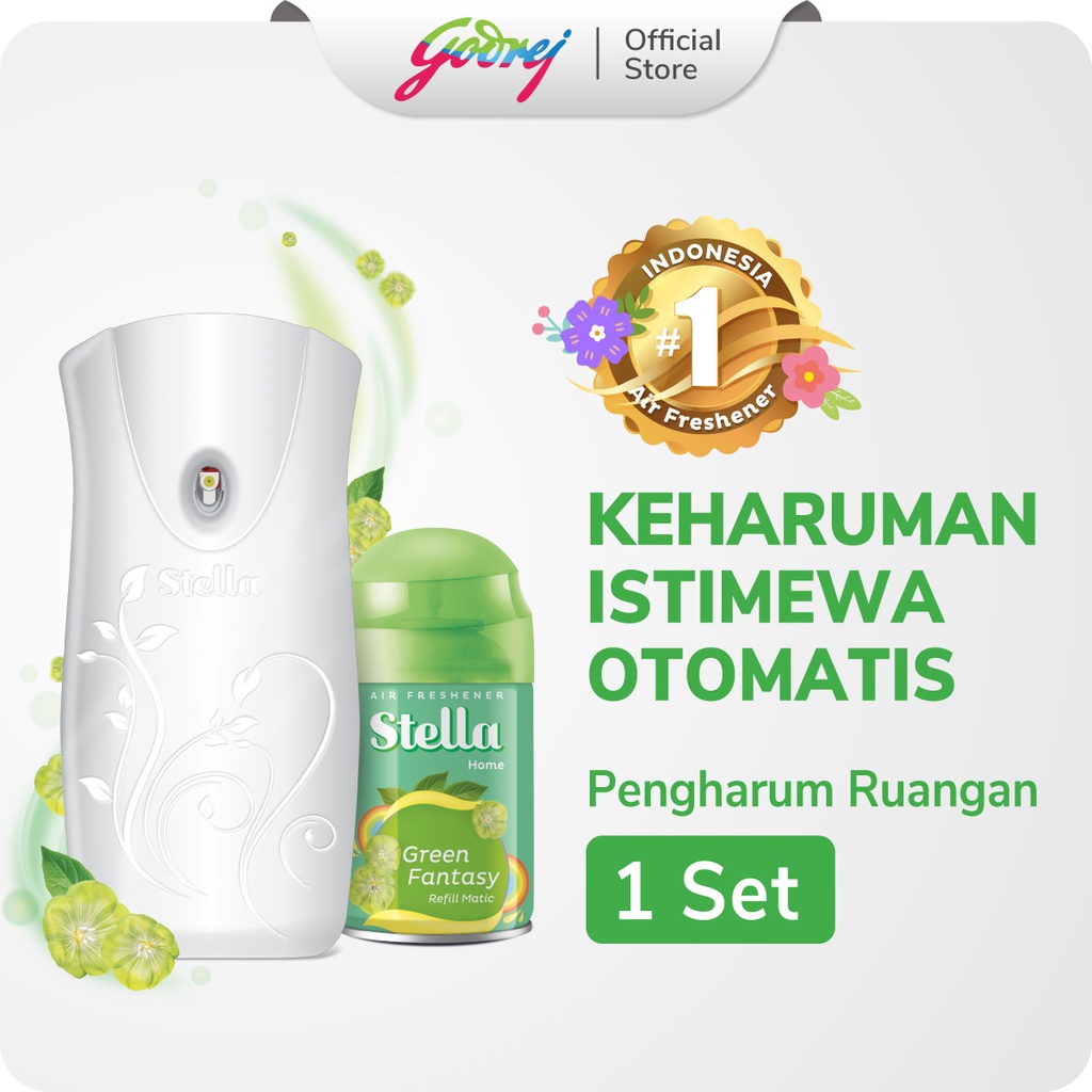 Jual Stella Matic Box Set Pengharum Pewangi Ruangan Otomatis Shopee Indonesia 1192