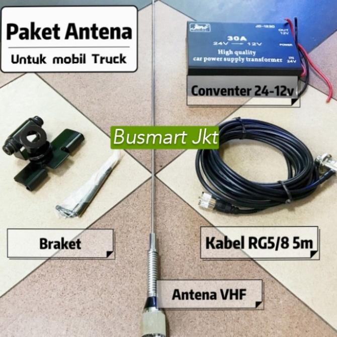 Jual Paket Antena Radio Rig untuk di Truk dan Conventer | Shopee Indonesia