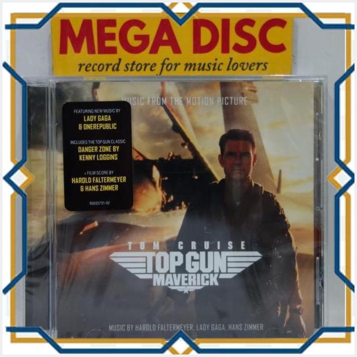 Jual [MDC] CD HAROLD FALTERMEYER, LADY GAGA, HANS ZIMMER TOP GUN ...