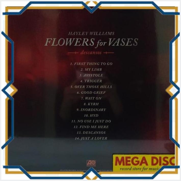 Jual [MDC] LP HAYLEY WILLIAMS FLOWERS FOR VASES / DESCANSOS ALBUM
