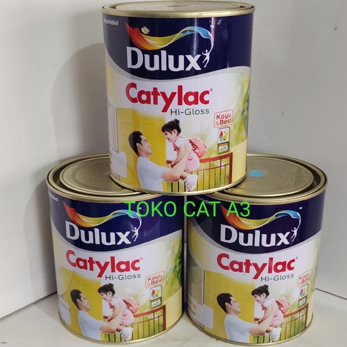 Jual Cat Kayu Besi Dulux Catylac Hi Gloss L Shopee Indonesia