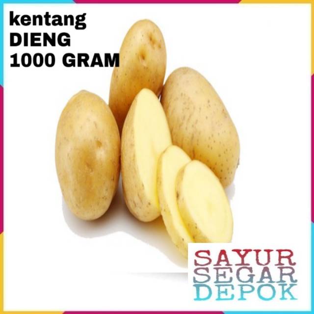 Jual Kentang Dieng 1000 Gram Shopee Indonesia