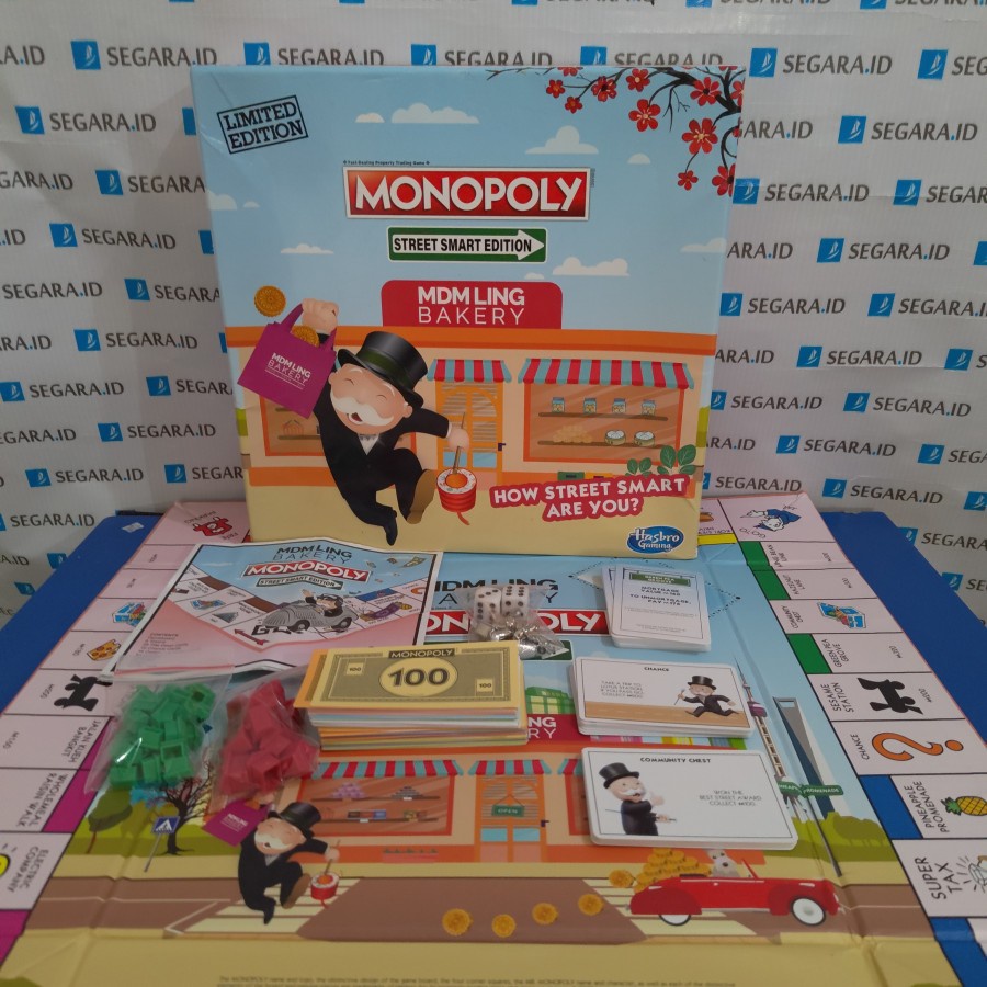 Jual Board Game - Monopoly Street Smart Edition MDM LING BAKERY by ...