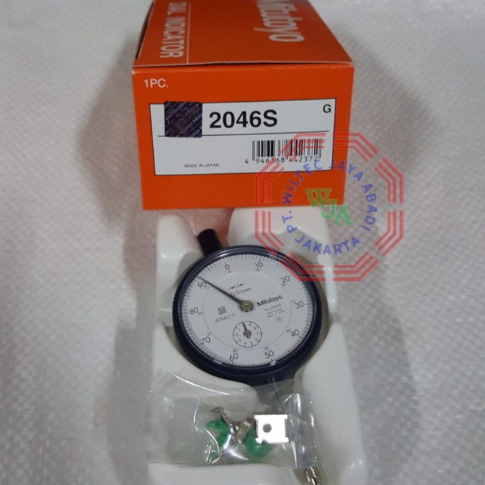 Jual Dial Gauge / Dial indicator Mitutoyo 2046S (0-10mm) | Shopee Indonesia