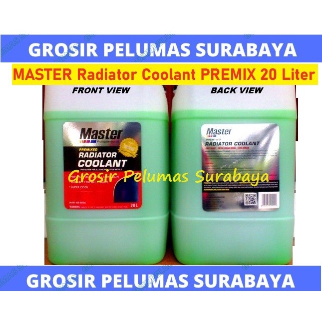 Jual Master Radiator Coolant Hijau Air Radiator Galon 20L Alat Berat ...