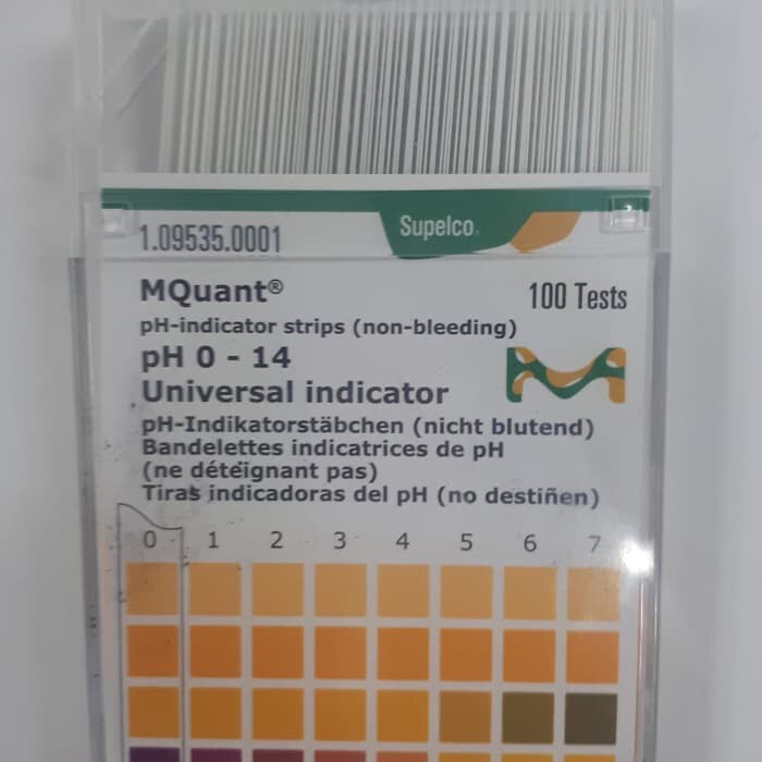 Jual MQUANT PH 014 UNIVERSAL INDICATOR STRIPS 100 TESTS Shopee Indonesia