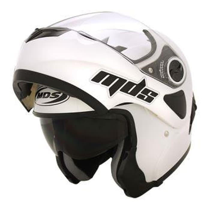 Jual Helm Mds Pro Rider Putih Glossy Prorider Flip Up White Modular