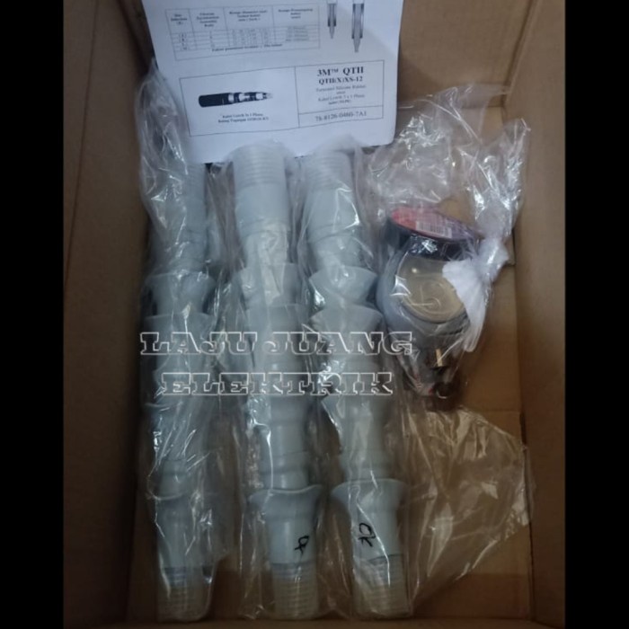 Jual Ori 3M Terminasi Qt Ii J-6S-12H 1X35-95Mm Outdoor 24Kv Termination ...