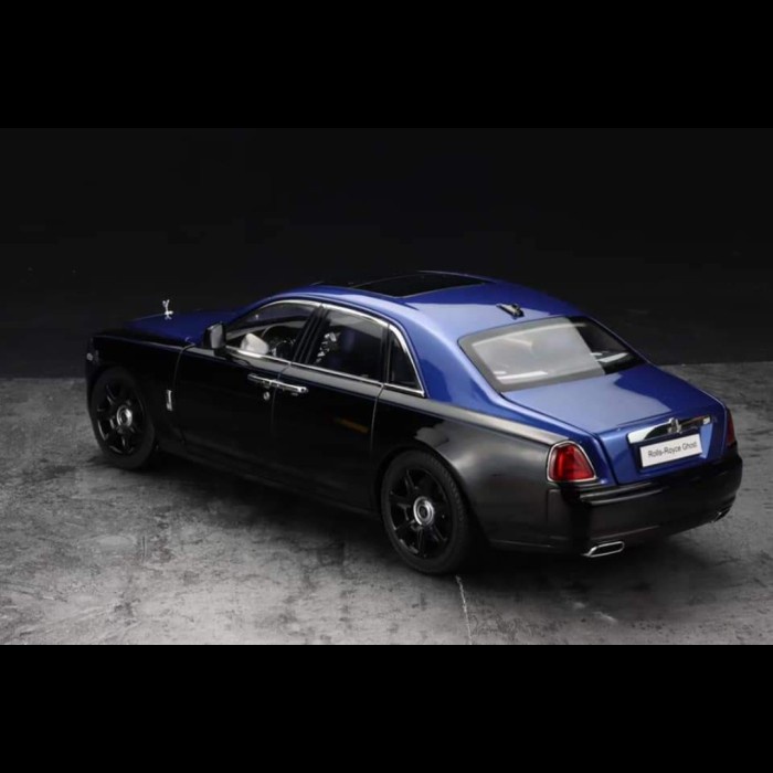 Jual ✓Termurah Kyosho Rolls Royce Ghost Black Blue Limited Jual ✓Termurah Kyosho Rolls Royce Ghost Black Blue Limited