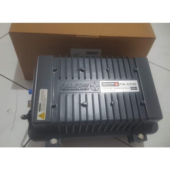 Jual CATV AMPLIFIER / BOOSTER AMPLIFIER D500 OUTDOOR RF FALCOM ( 60 VAC ...