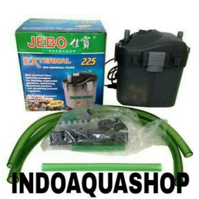 Jual Jebo 225 Aquarium Aquascape External Filter Shopee Indonesia