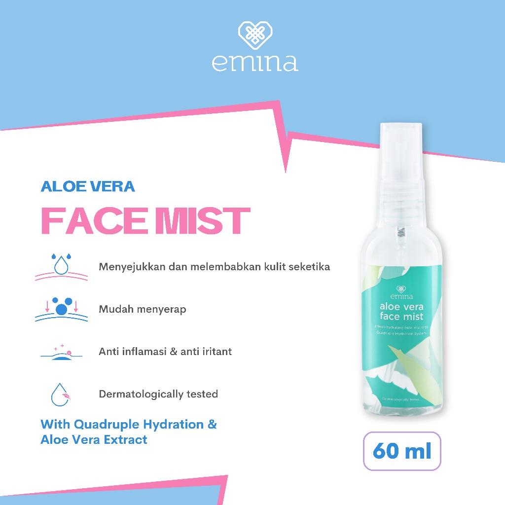Jual Macha Emina Aloe Vera Face Mist 60ml Shopee Indonesia