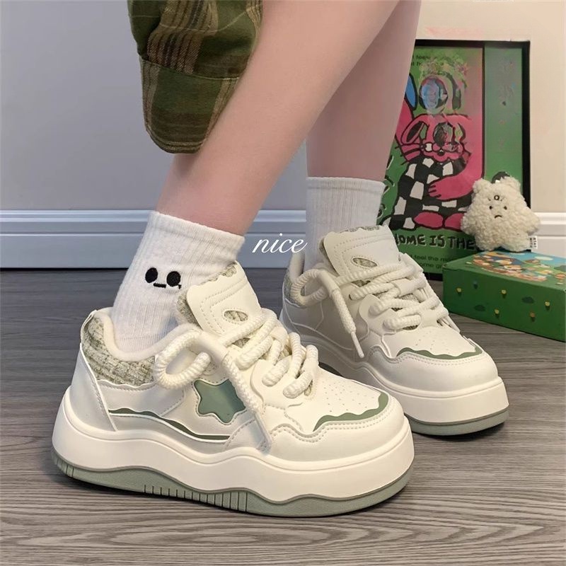 Jual Sepatu Wanita Cocok, Sepatu Kasual Platform Desain Asli | Shopee ...