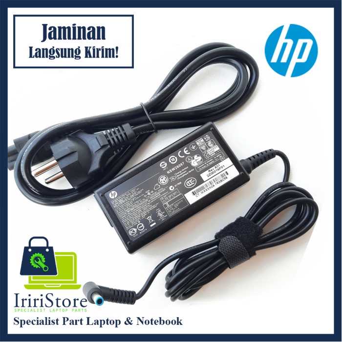 Jual Adaptor Charger Laptop Hp Bw Bw Xx V A Jak Biru Original Shopee Indonesia