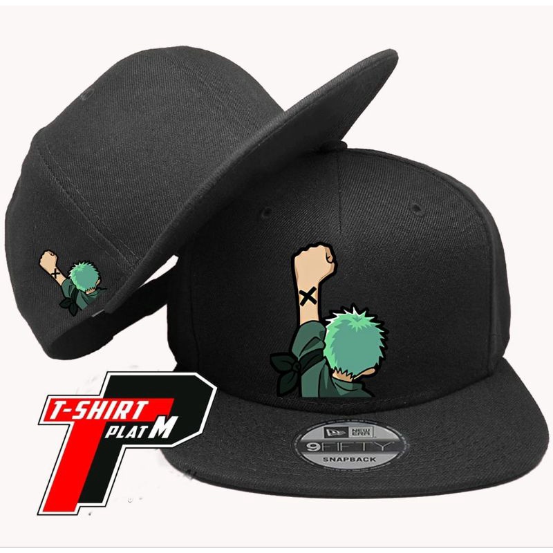 Topi One Piece Enies Lobby Zoro Snapback