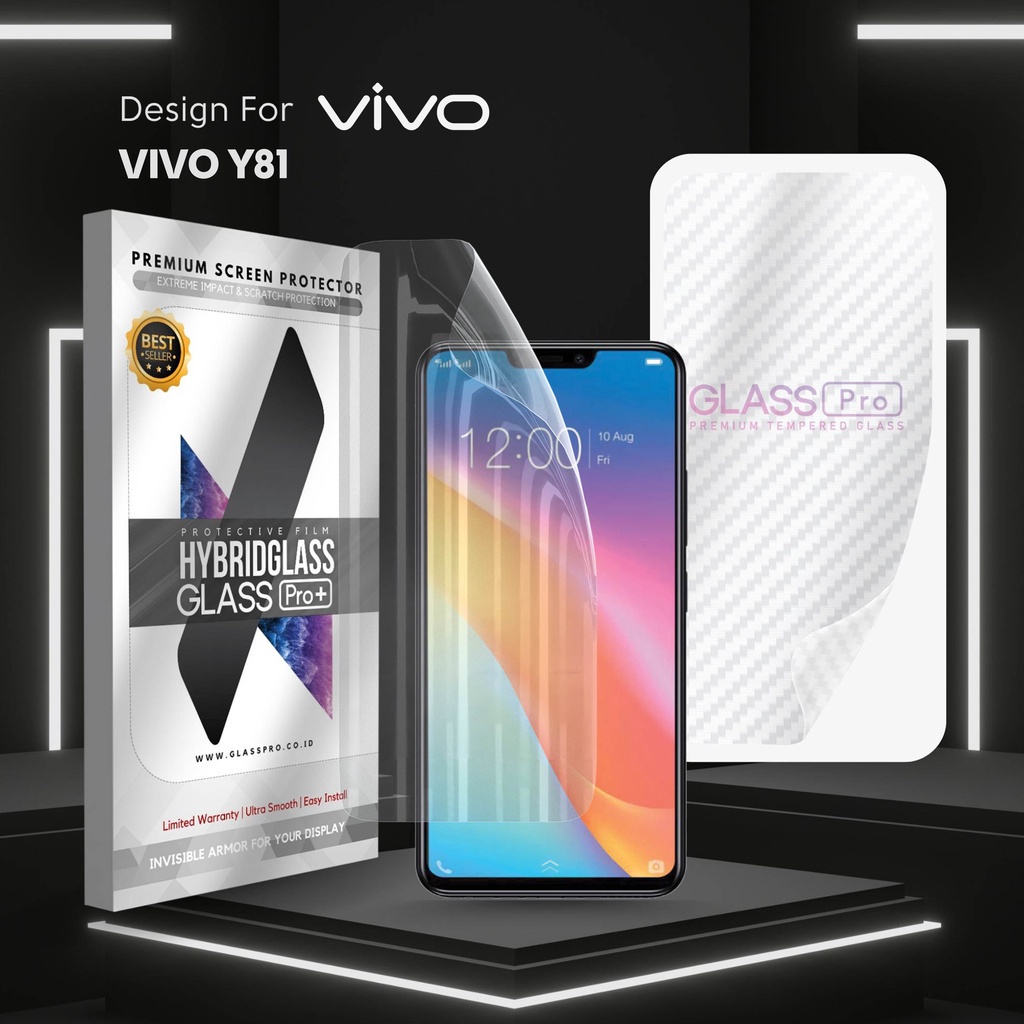 Jual GLASS PRO Hybrid Glass Premium Anti Gores Hydrogel Vivo Y81