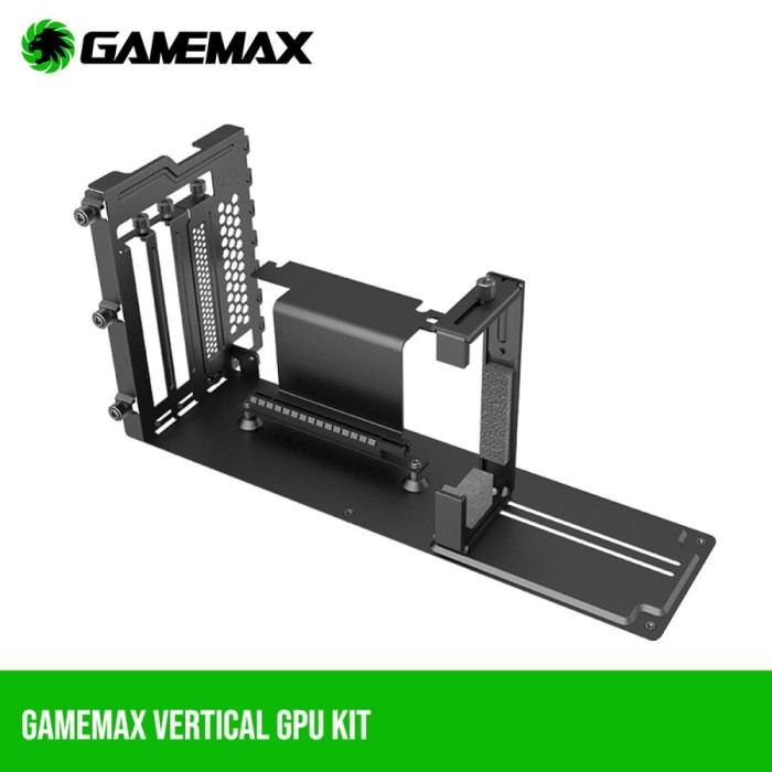 Jual GAMEMAX VERTICAL GPU KIT WITH RISER CABLE AND VGA GPU HOLDER ...