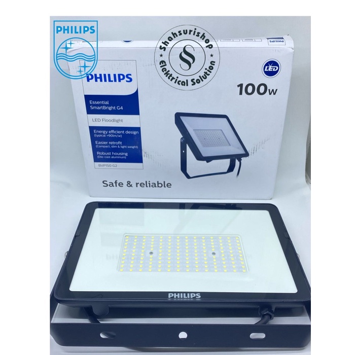 Jual Lampu Sorot Led Philips Bvp G Bvp W Watt Floodlight Shopee Indonesia