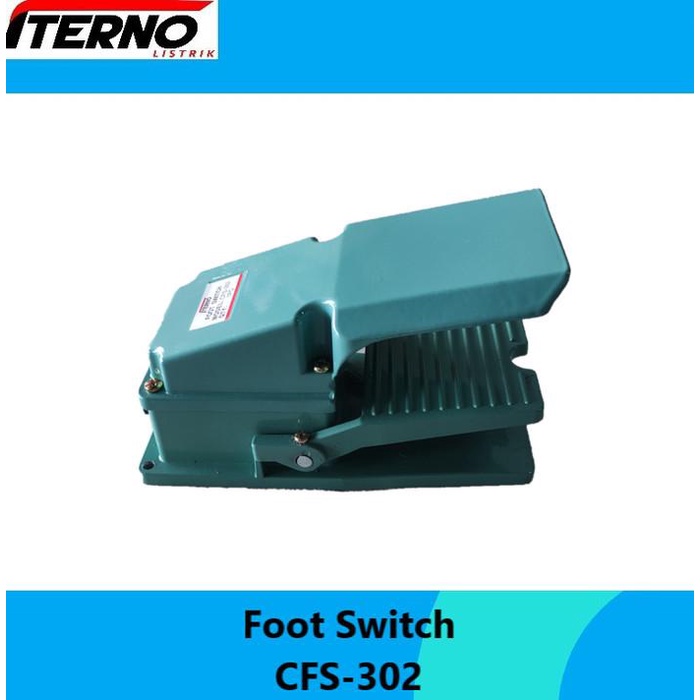 Jual FOOT SWITCH SAKLAR INJAK PEDAL KAKI CFS-302 CFS302 ITERNO | Shopee ...