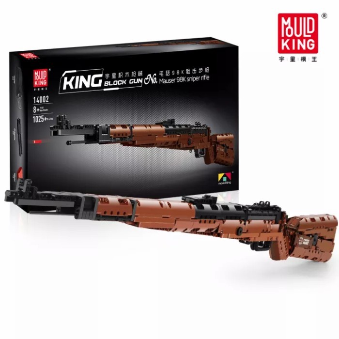 Jual Brick Mould King 14002 Mauser 98K Sniper Rifle Gun Building Block ...