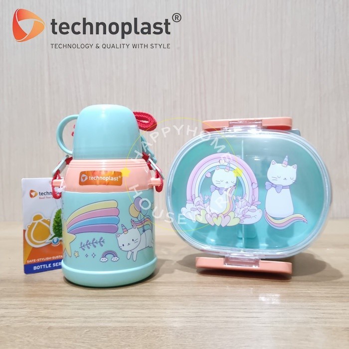 Jual Technoplast Paket Hemat Howdy Cat Set Botol Ml Kotak Bekal