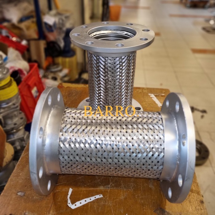 Jual Flexible Hose Joint SS 304 5" x 24 cm JIS 10K Flange Hidup Mati