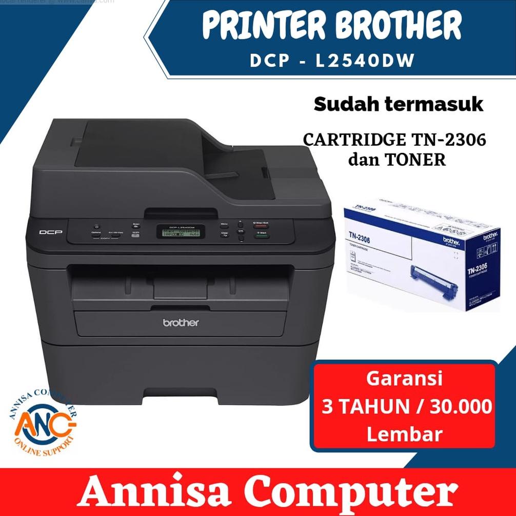 Jual NEW!!! Printer Brother DCPL2540 DW Duplex Wireless fotocopy mini