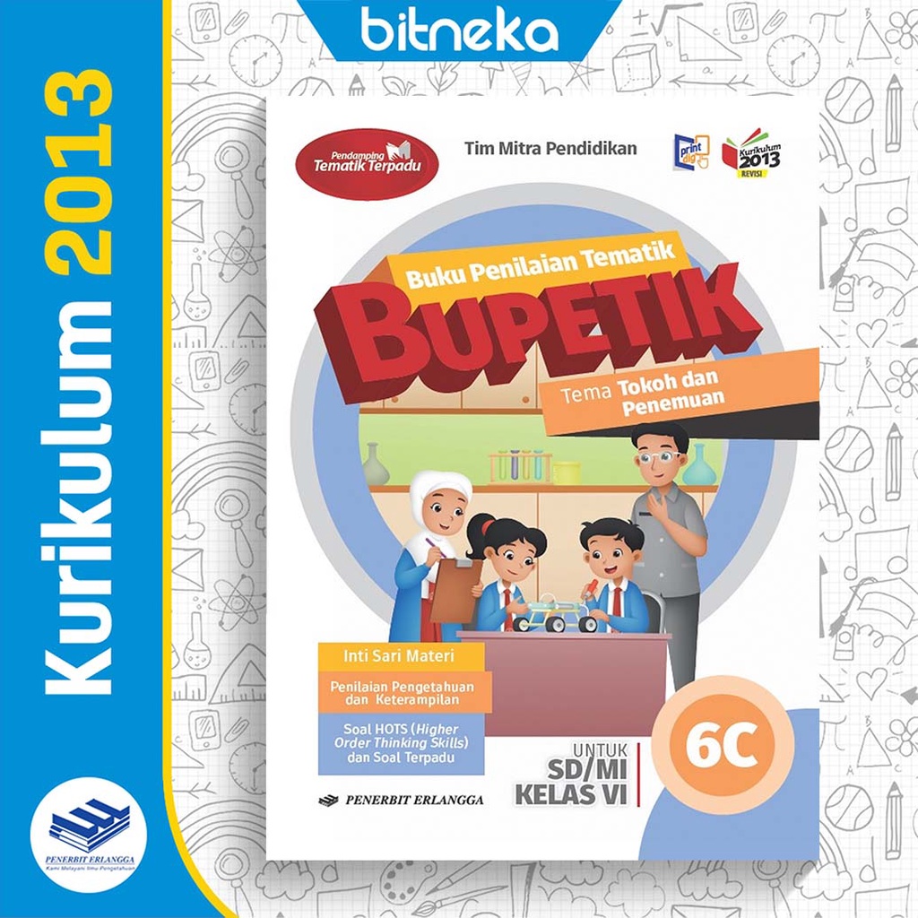 Jual Buku Penilaian Tematik (BUPETIK) Jilid 6C SD/MI Kelas 6 : Tema ...