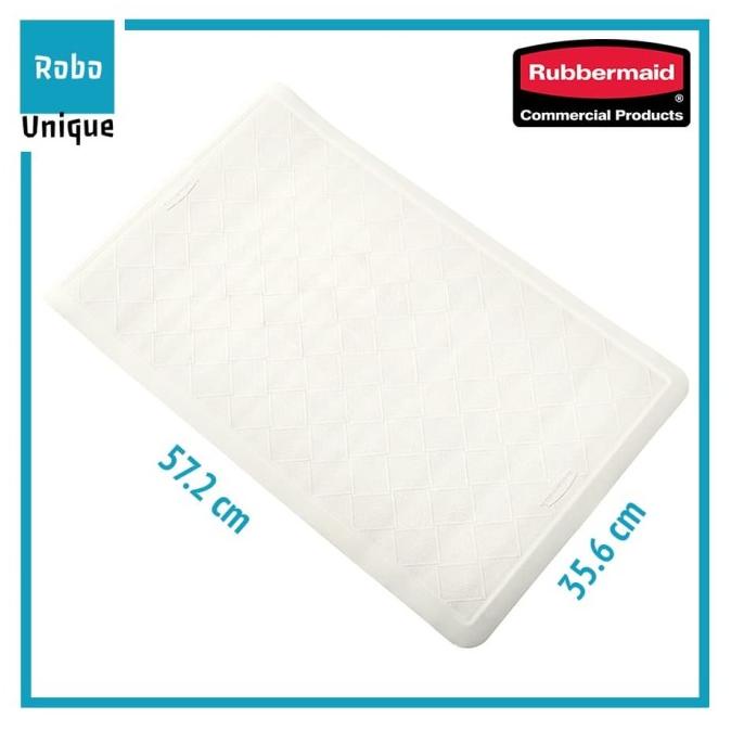 Jual Rubbermaid SaftiGrip Bath & Shower Mat White (Medium) Shopee