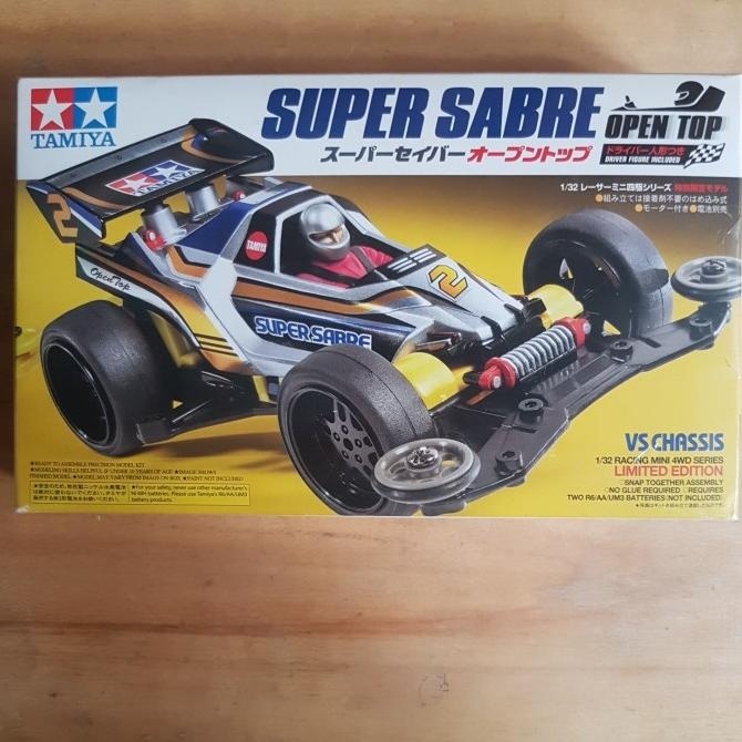 VS Chassis Model Kit Tamiya 94815 JR Super Sabre Open Top RC Car - VS Chassis, Japan Import Plane Model Kit
