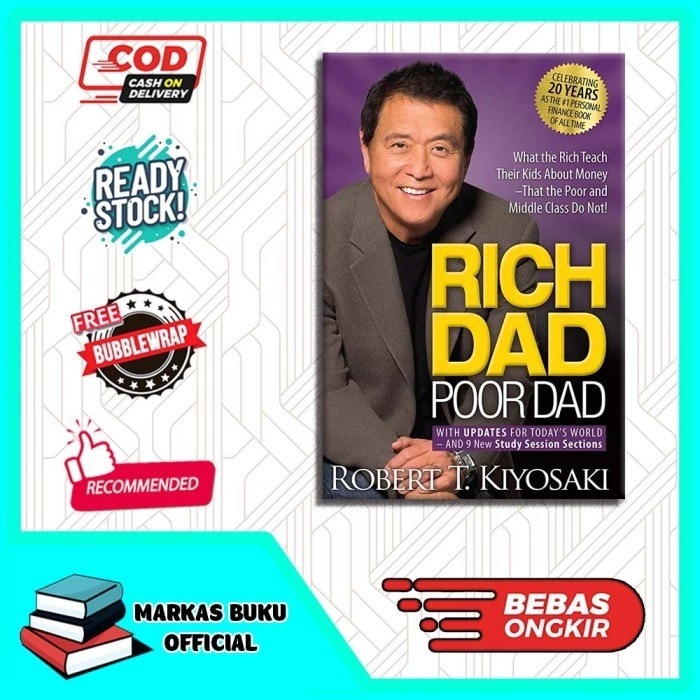 Jual Buku Rich Dad Poor Dad By Robert T Kiyosaki Mc Shopee Indonesia