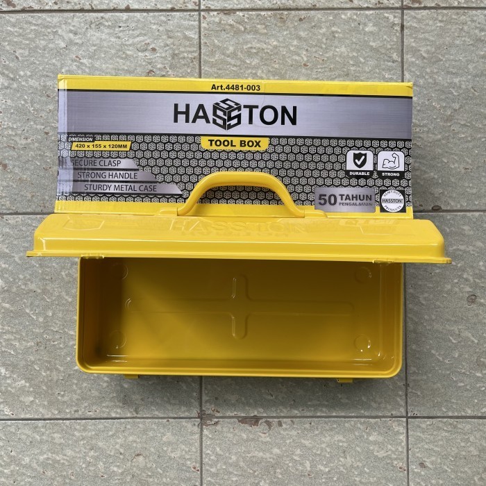 Jual Toolbox Besi Metal Case Hasston 41x15x12 | Shopee Indonesia