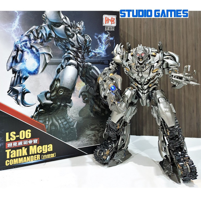 Jual [Ori] Bmb Transformers Megatron Oversize - Robot Ls-06 Tank Mega ...