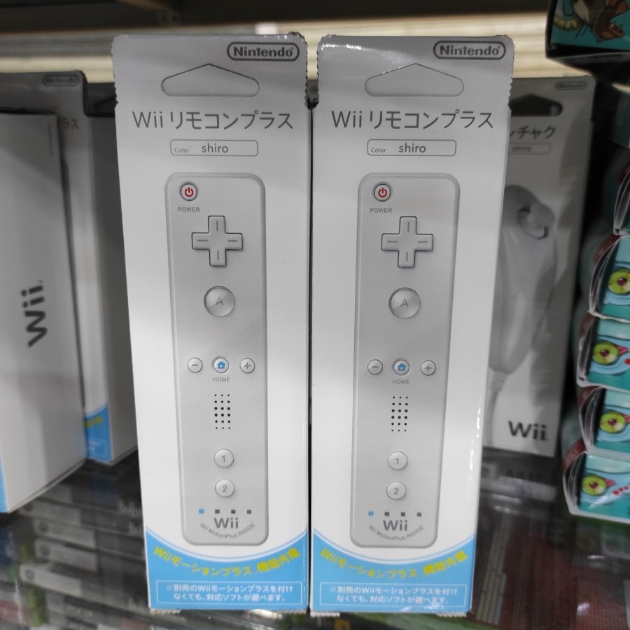 Jual Nintendo Wii Remote White Wiimote Motion Plus Shopee Indonesia